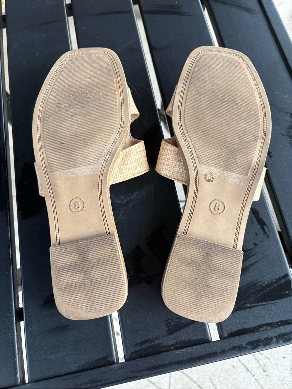 a new day Tan Woven Slide Sandals - Picture 2 of 2